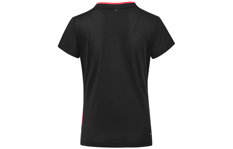 Li Ning Table Tennis Collection Table Tennis Clothing Women’s Black V Neck Moderate