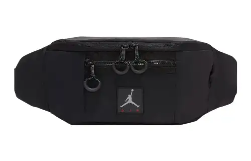 Jordan Cotton With Polyester Waist Bag Chest Bag Regular Unisex Black