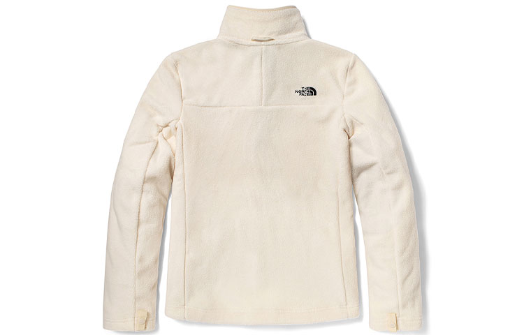 THE NORTH FACE Fleece Tops Women’s White Stand Collar Moderate Other