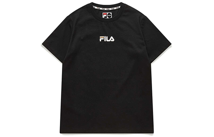 Женская футболка Fila FUSION (черная) — фото 2