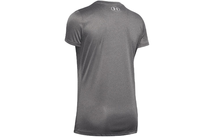 Женская футболка Under Armour Velocity Solid Crew (темно-серая) — фото 2