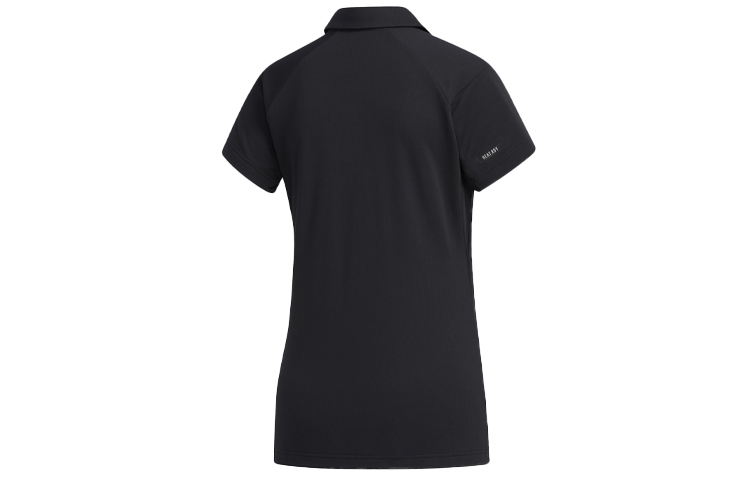 Женская футболка adidas Polo (черная) — фото 2