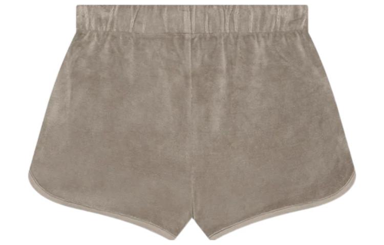 Fear Of God Essentials Women’s Velour Beach Short Desert Taupe