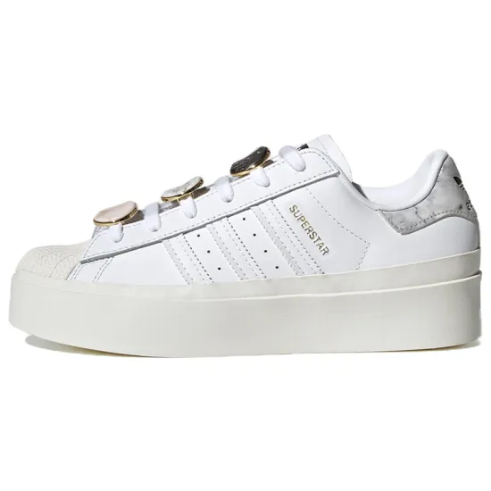 Adidas Women's Superstar Bonega 'White Gold Metallic'