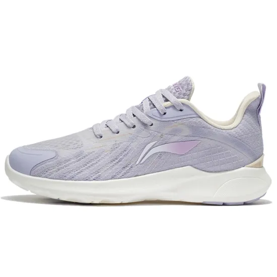 LiNing Qingyi Slip-Resistant Breathable Lightweight Low-Top Running Shoes Women's Blue