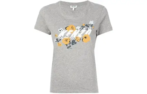 KENZO Regular T Shirt Women's Gray