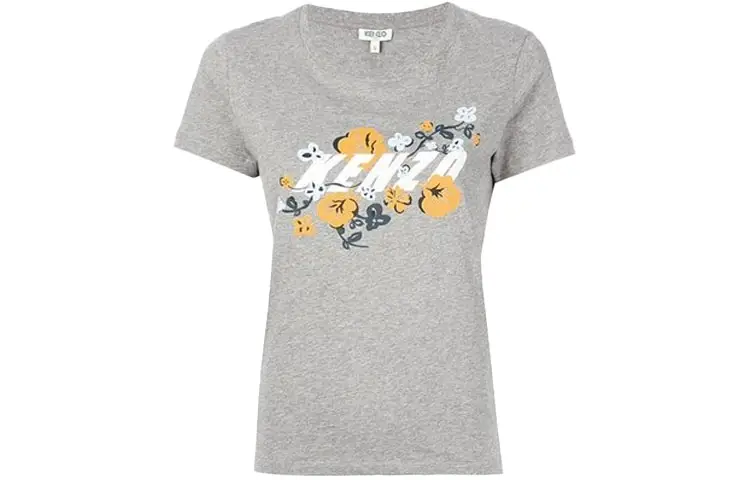 KENZO Regular T Shirt Women's Gray