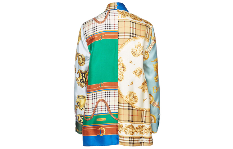 Женская рубашка Burberry (разноцветный) — фото 2