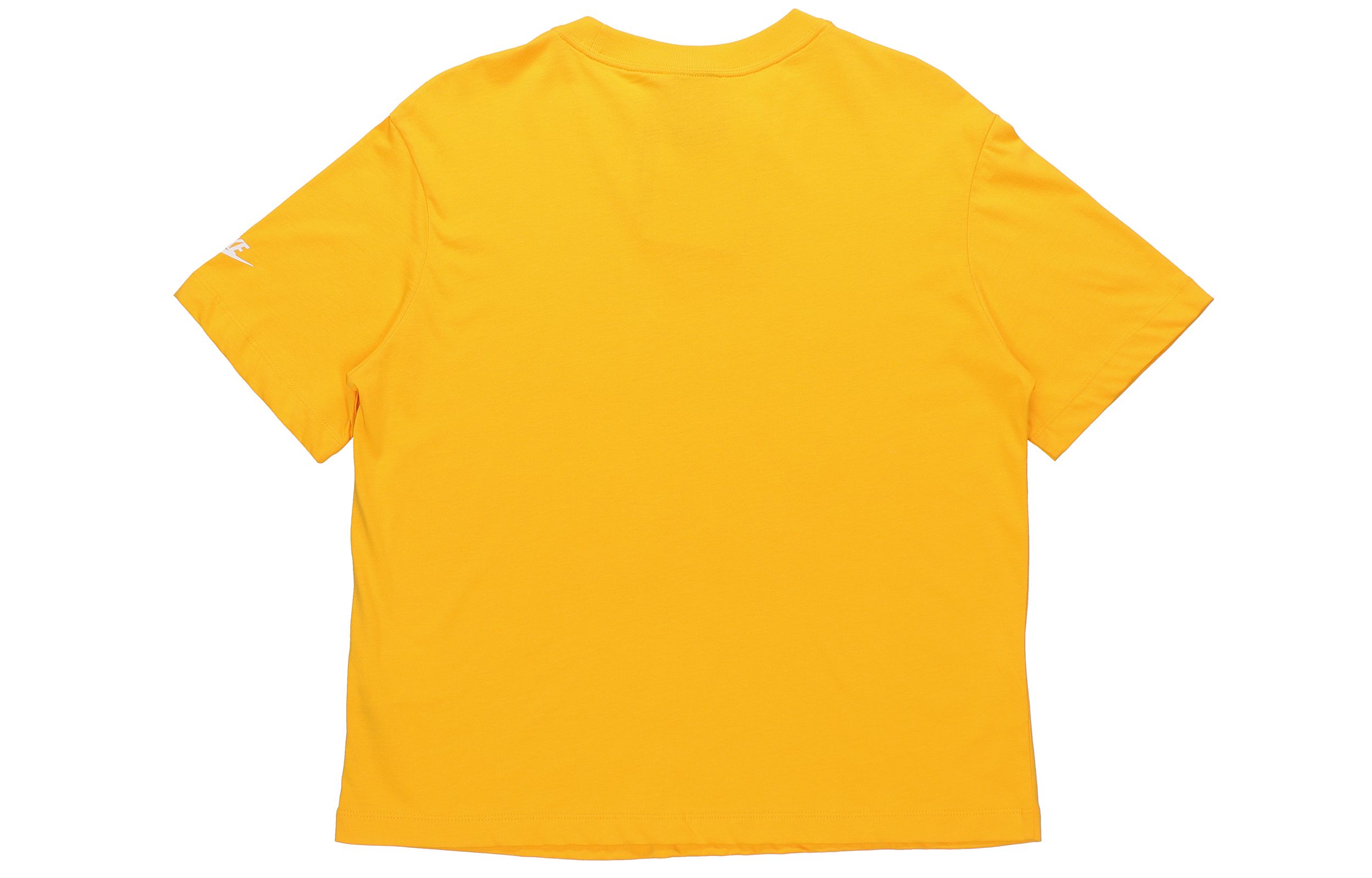 Женская футболка Nike Essntl Ss Top (желтый) — фото 2