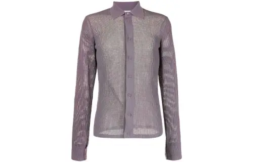 Bottega Veneta FW21 Shirt Women's Purple