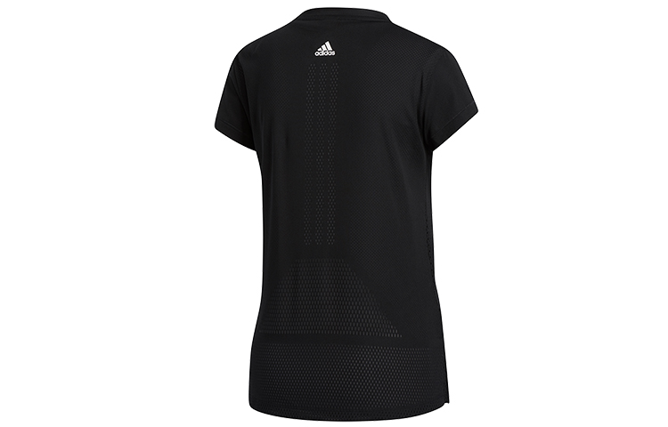Женская футболка adidas Engineered Tee (черная) — фото 2