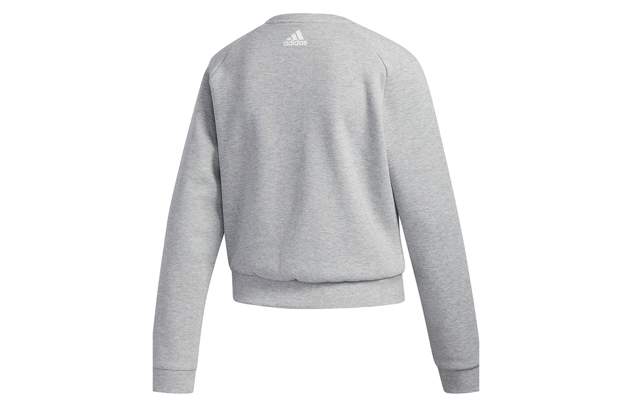Женский свитшот adidas (серый) — фото 2