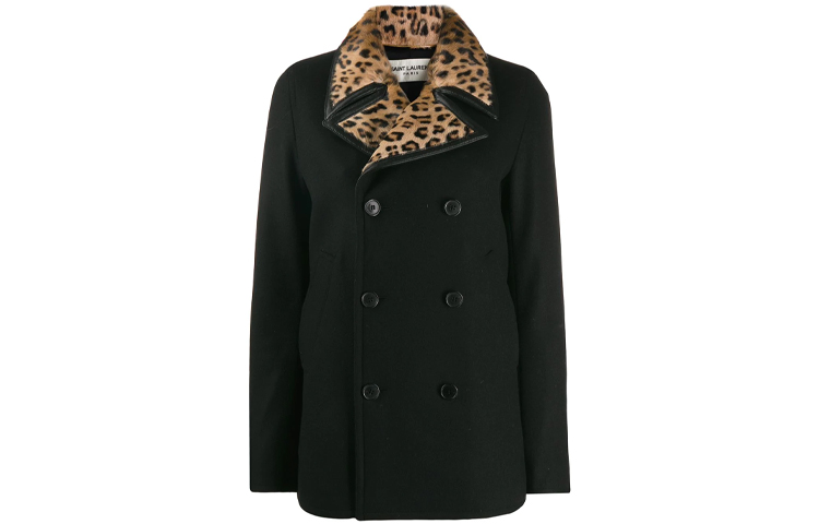 Шубы Saint Laurent