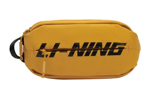 Li Ning Fabric Sling Bag Regular Unisex Yellow
