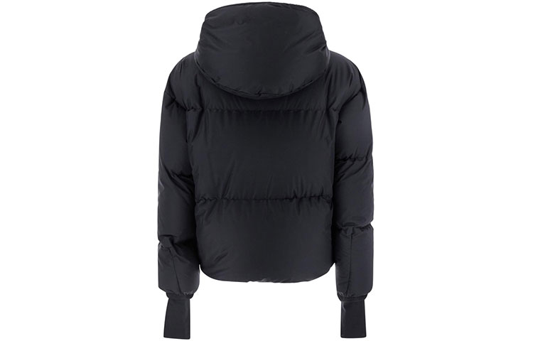 Женские куртка Moncler logo (черный) — фото 3