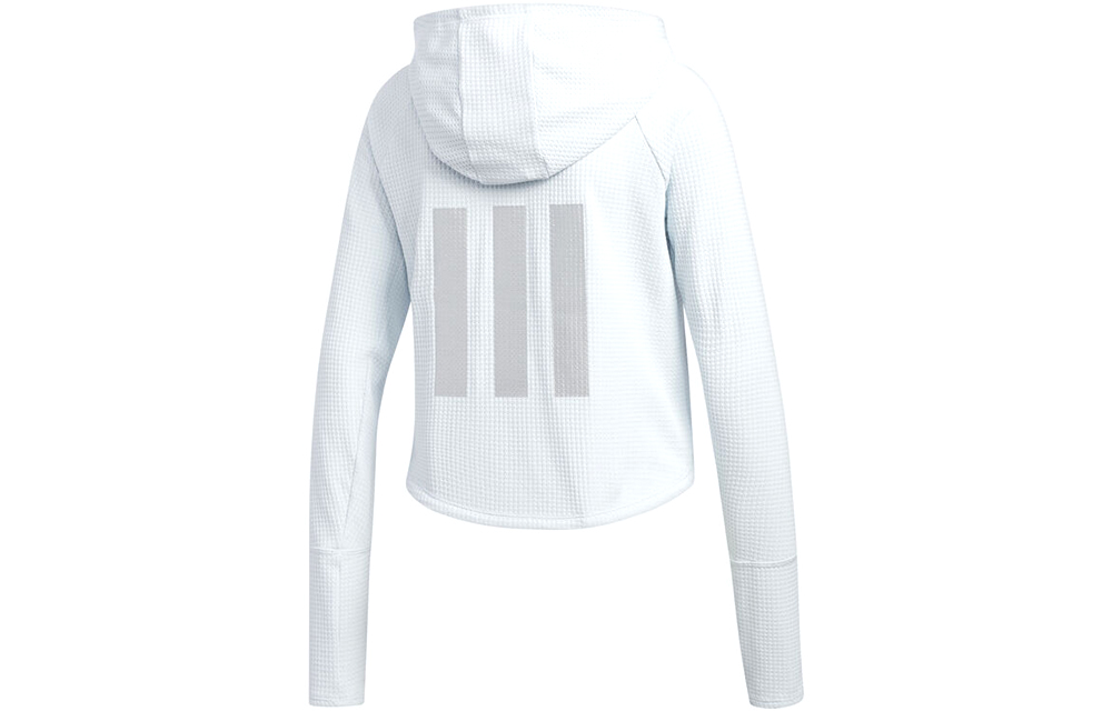 Женское худи adidas Adapt Hoodie (светло-синее) — фото 2