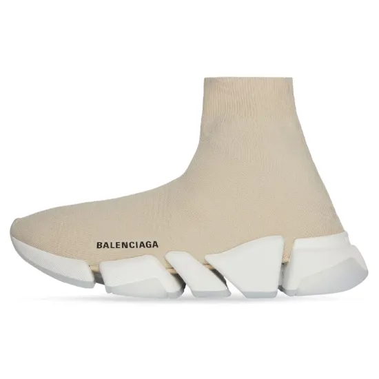 Balenciaga Women's Speed 2.0 Sneaker 'Light Beige'