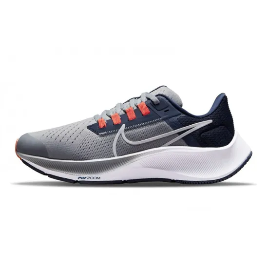 Nike Pegasus 38 Running Shoes GS Low-top Grey/navy