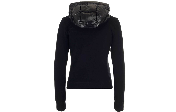 Женская куртка Moncler Grenoble Maglia (черная) — фото 2