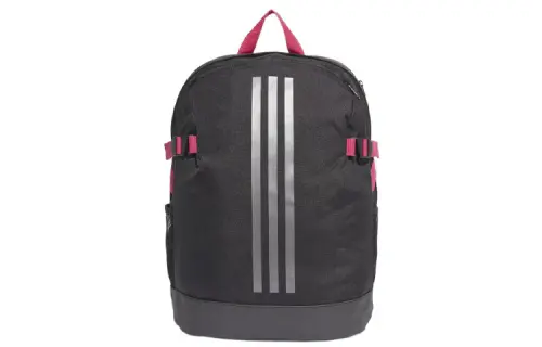 Adidas Polyester Backpack Regular Unisex Black Pink