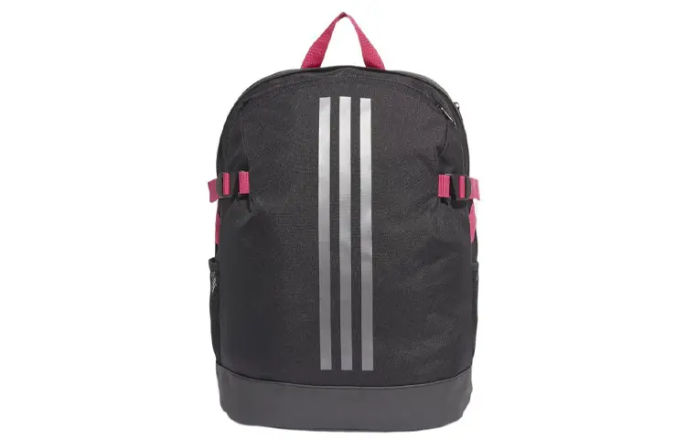 Adidas Polyester Backpack Regular Unisex Black Pink