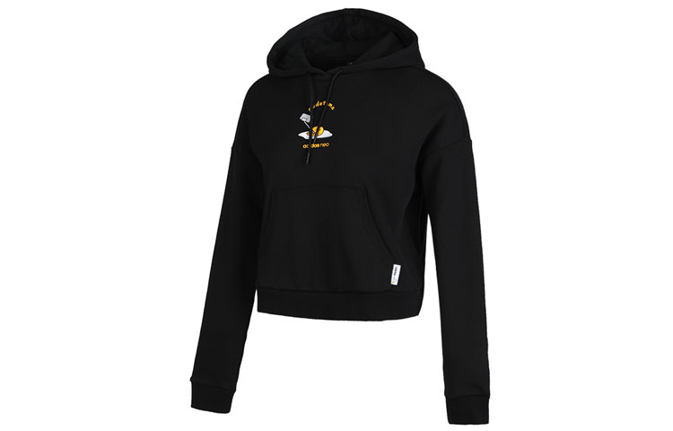 Женское худи adidas neo x Gudetama (черное) — фото 3