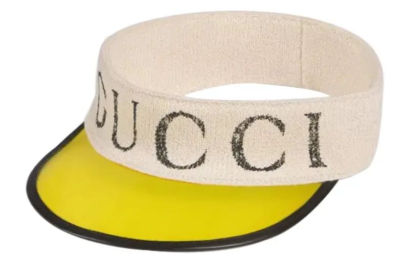 GUCCI Sun Protection Hats Unisex Yellow
