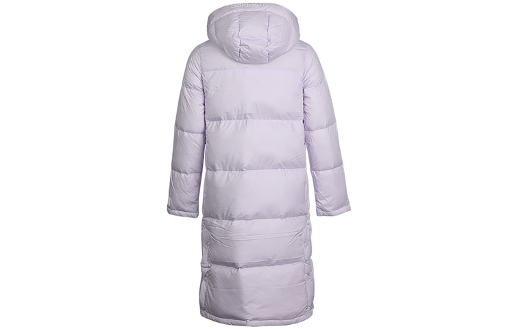 Женская куртка adidas neo W Sup Dwn Puff (светло-сиреневая) — фото 2