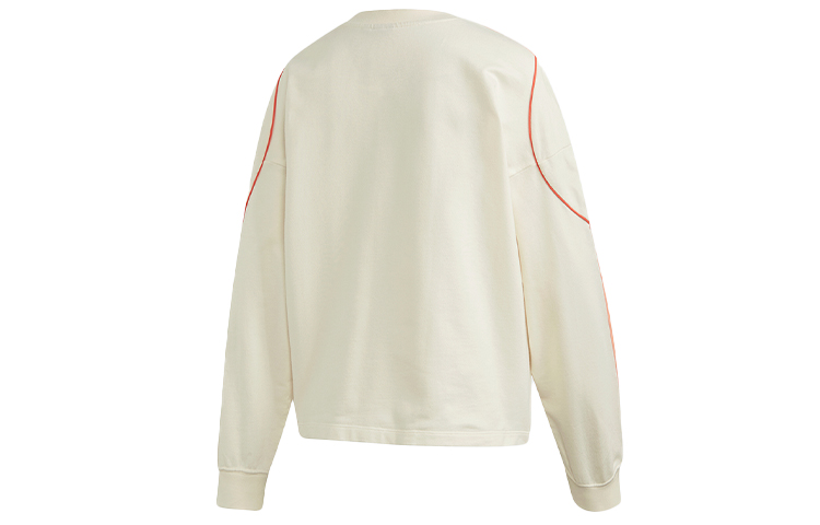 Женская футболка adidas originals Cropped Sweater (розовая) — фото 2
