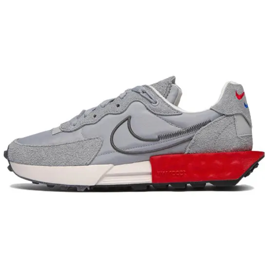 Nike Fontanka Waffle Grey Red Women's