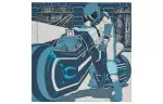 HERMES Rider Cashmere Silk Knit Scarves Unisex