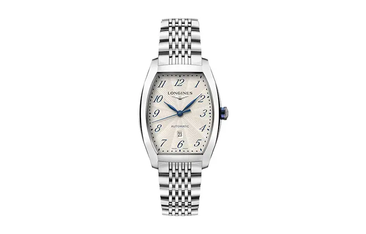 LONGINES Collection Automatic Mechanical Movement 30m Waterproof Women's Watch 30.5*35.6mm Silver Dial