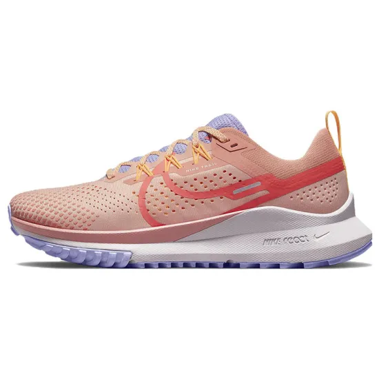 Nike React Pegasus Trail 4 Arctic Orange Purple Pulse Women's