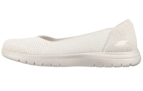 Skechers GO WALK Lite Fabric Low top Casual Shoes Women's White