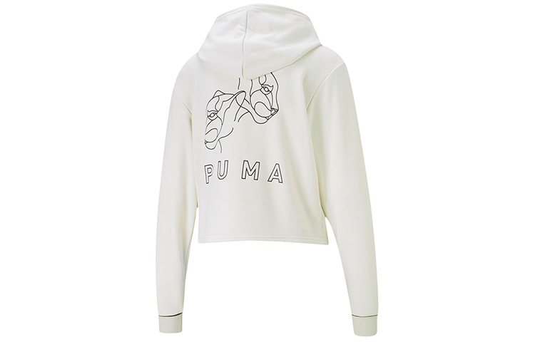 Женское худи PUMA Style Cat Hoodie WMNS (дымчато-серое) — фото 2