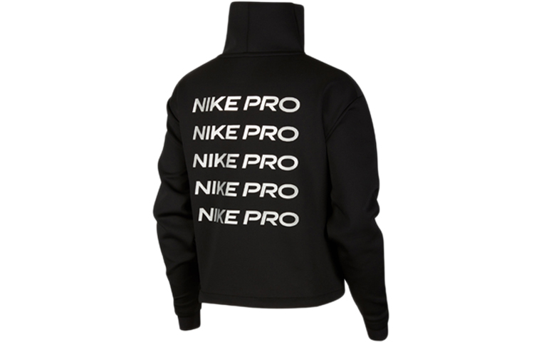 Женская куртка Nike PRO (черная) — фото 2
