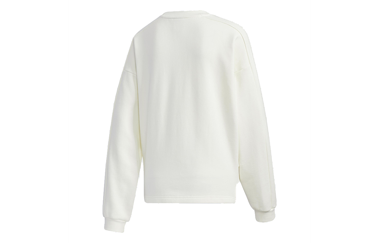 Женское худи adidas Originals Crewneck (белое) — фото 2