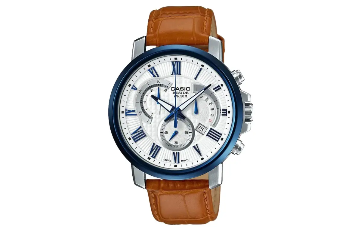 CASIO Men Standard Series White Watch BEM-520BUL-7A2