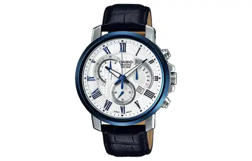 CASIO Men Standard Series 44mm White Watch BEM-520BUL-7A1