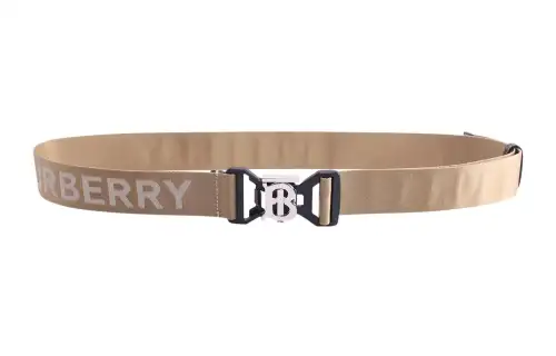Burberry Leather Belts Men's Light Umber 