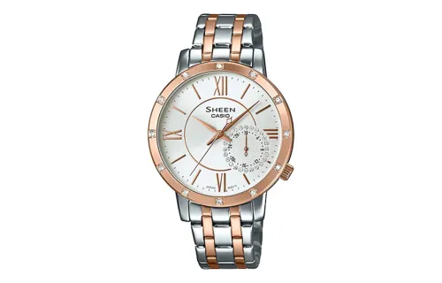 CASIO Women's SHEEN Silver Watch SHE-3046SGP-7A
