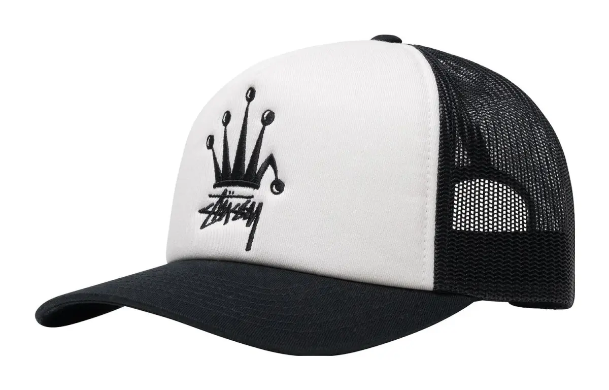 Stussy Crown Stock Trucker Cap
