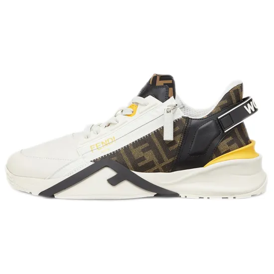 FENDI Flow Slip-On 'White Yellow'