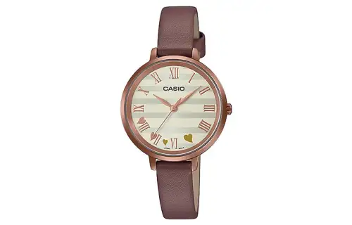 CASIO Women's Standard Series Silver Watch LTP-E160RL-5A