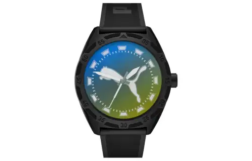 PUMA Stree Series Wrist Watches Quartz Movement Silicone Strap 48mm Multicolor Watch Dial Men's Watches New Arrival