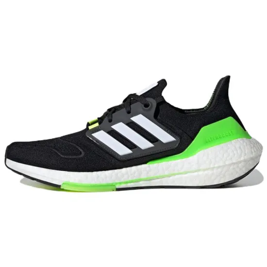 Adidas Ultra Boost 22 Core Black Solar Green