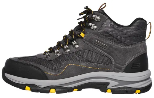 Skechers Relaxed Fit Outdoor Shoes Men's Mid Top Black/Gray