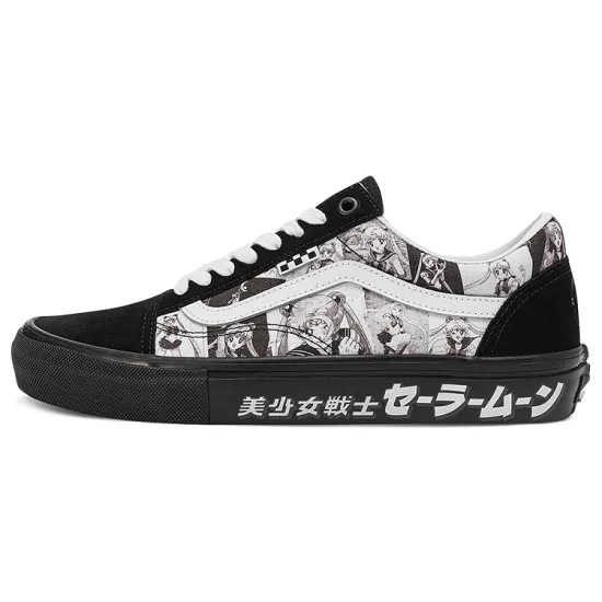 Vans Skate Old Skool Pretty Guardian Sailor Moon Sailor Black