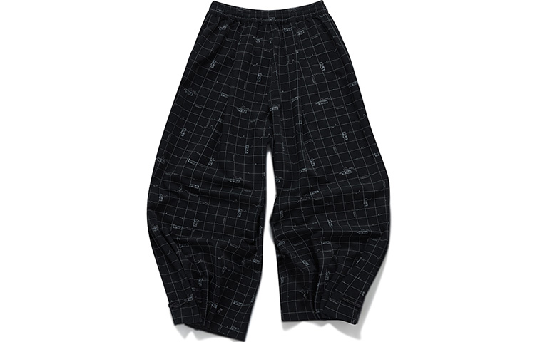 FILA FUSION STREET SPORT Sports Pants Women’s Dark Chess Notation