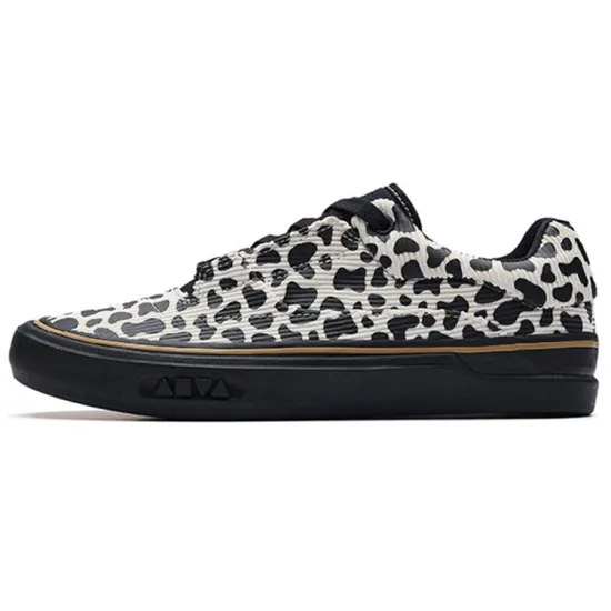 ANTA Ao Li Skateboard Shoes Women's Low-Top Ivory White/Black